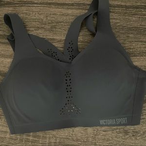 Gray VS sports bra